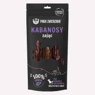 Przysmak dla psa PAKA ZWIERZAKA kabanosy zając 3 szt. 80 g - Paka Zwierzaka Karma i Smaczki
