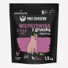 Karma sucha dla psa PAKA ZWIERZAKA wieprzowina z gruszką S 1,5 kg - Paka Zwierzaka Karma i Smaczki