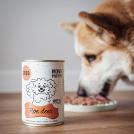Karma mokra dla psa PEPE roe deer 99% sarna 400 g - Paka Zwierzaka Karma i Smaczki