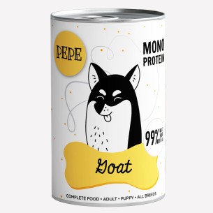 Karma mokra dla psa Pepe - 99% koza 400 g