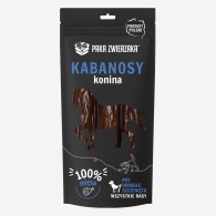 Przysmak dla psa PAKA ZWIERZAKA kabanosy koń 3 szt. 80 g - Paka Zwierzaka Karma i Smaczki