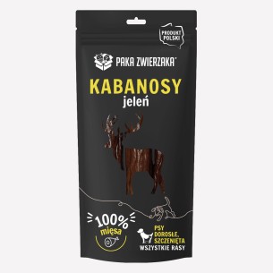 Przysmak dla psa Paka Zwierzaka kabanosy jeleń 3 szt. 80 g