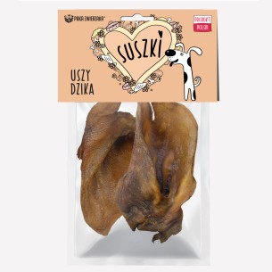 Gryzak dla psa Paka Zwierzaka Suszki uszy dzika 2 szt