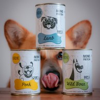 Karma mokra dla psa PEPE lamb 99% jagnięcina 400 g - Paka Zwierzaka Karma i Smaczki