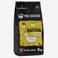 Karma sucha dla psa PAKA ZWIERZAKA kaczka z jabłkiem M 9 kg - Paka Zwierzaka Karma i Smaczki