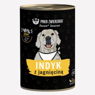 Karma mokra dla psa PAKA ZWIERZAKA Seven’th Heaven indyk z jagnięciną 400 g