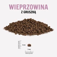 Karma sucha dla psa PAKA ZWIERZAKA wieprzowina z gruszką S 3 kg - Paka Zwierzaka Karma i Smaczki