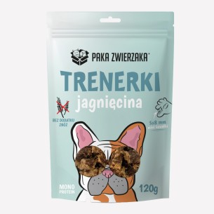 Trenerki dla psa Paka Zwierzaka jagnięcina 120 g