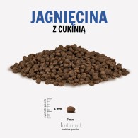 Karma sucha dla psa PAKA ZWIERZAKA jagnięcina z cukinią S 1,5 kg