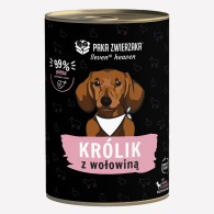 Karma mokra dla psa PAKA ZWIERZAKA Seven’th Heaven królik z wołowiną 400 g - Paka Zwierzaka Karma i Smaczki