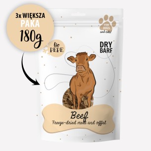 Przysmak dla psa i kota Lio Pepe beef XL wołowina 180 g