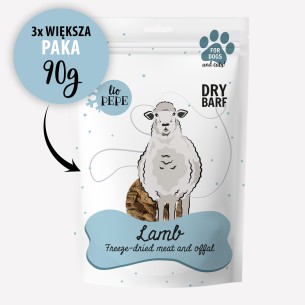 Przysmak dla psa i kota Lio Pepe lamb jagnięce płuco 90 g