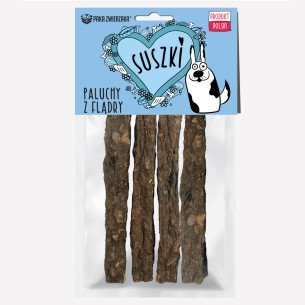 Gryzak dla psa Paka Zwierzaka Suszki paluchy z flądry 4 szt. 60 g