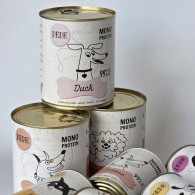 Karma mokra dla psa PEPE duck XL 99% kaczka 800 g - Paka Zwierzaka Karma i Smaczki