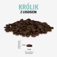 Karma sucha dla psa PAKA ZWIERZAKA królik z łososiem M 1,5 kg - Paka Zwierzaka Karma i Smaczki