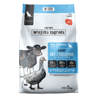 Wiejska Zagroda Karma sucha dla psa Light Gęsina z cielęciną (dorosły) 2kg