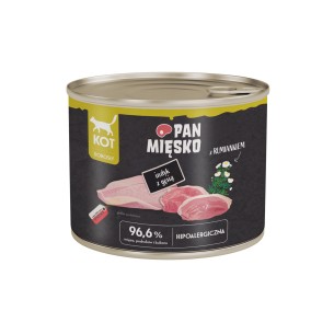 Karma mokra dla kota Pan Mięsko Indyk z gęsią 200g (dorosły)