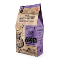 Karma sucha dla kota Wiejska Zagroda Kurczak z kaczką 5 kg