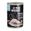 Pan Mięsko karma mokra dla kota Kurczak z dorszem 400g