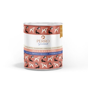 Karma mokra dla psa PERRO Gourmet Jeleń z cukinią 200 g