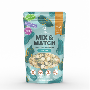 Przysmak liofilizowany Perro MIX & MATCH Cukinia  20g