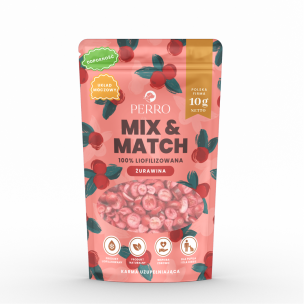 Przysmak liofilizowany Perro MIX & MATCH Żurawina  10g