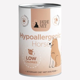 Karma mokra dla psa Pepe Vet Hypoallergenic Horse (konina) 400g
