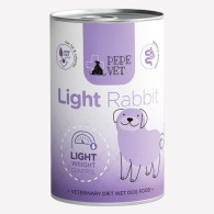 Karma mokra dla psa Pepe Vet Light Rabbit (królik) 400g