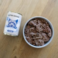 Karma mokra dla psa Paka Zwierzaka Wieprzowina z borówką 400g