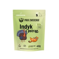 Karma sucha dla kota Paka Zwierzaka indyk z pstrągiem kocięta S 400 g