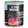 Karma mokra dla psa Pan Mięsko Wieprzowina z dzikiem 800g (dorosły)