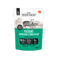 Karma mokra dla psa Wiejska Zagroda Fileciki Jeleń z tuńczykiem Leśne smaki (dorosły) 280g