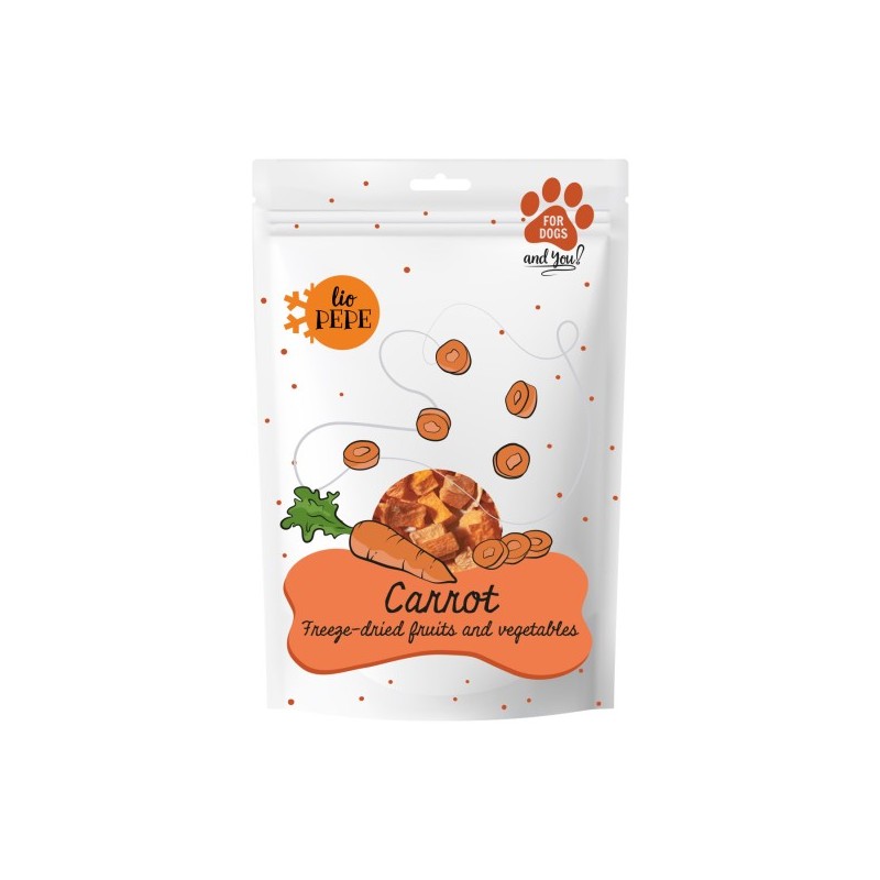 Przysmak dla psa i kota Lio Pepe carrot marchewka 25 g