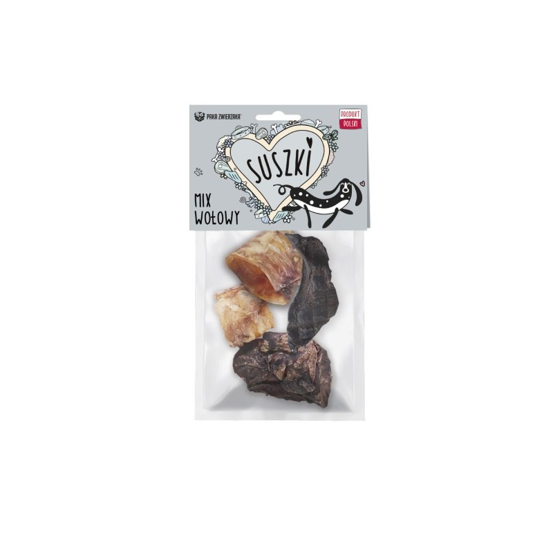 Gryzak dla psa Paka Zwierzaka Suszki mix wołowy 100 g