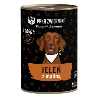 Karma mokra dla psa Paka Zwierzaka Seven'th Heaven Jeleń z maliną 400g