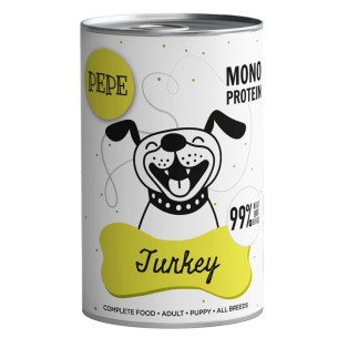 Karma mokra dla psa Pepe Turkey (indyk) 400g