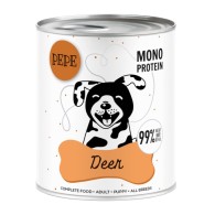 Karma mokra dla psa Pepe Deer (jeleń) 800g XL
