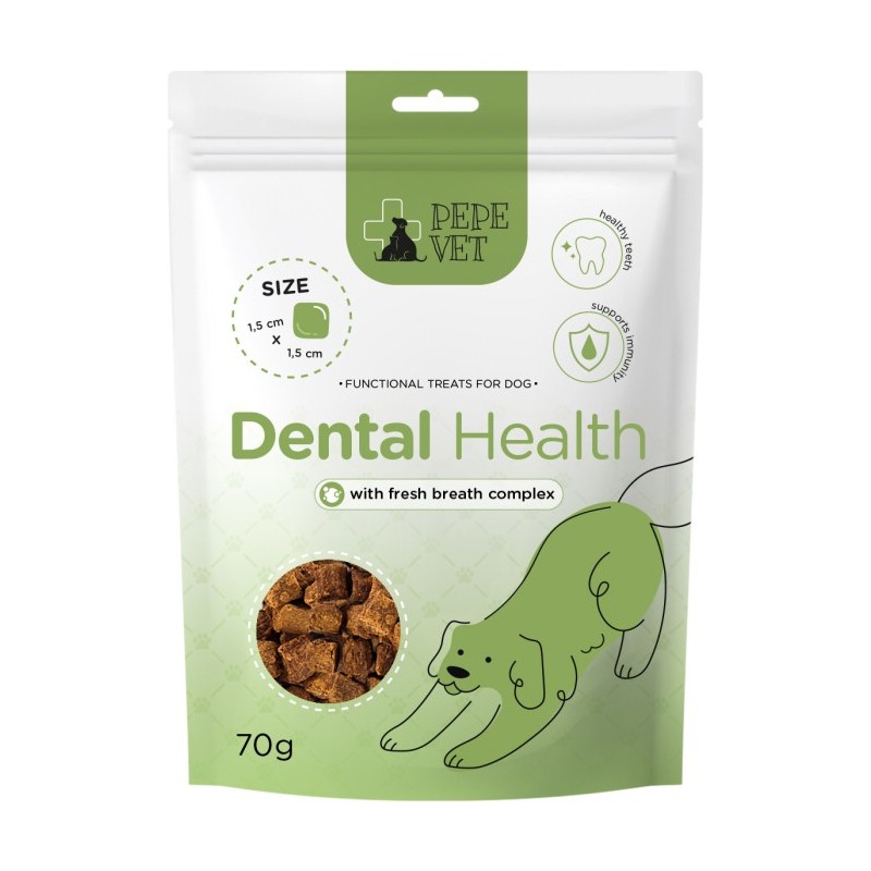 Przysmak dla psa Pepe Vet Dental Health Zdrowa jama ustna 70 g