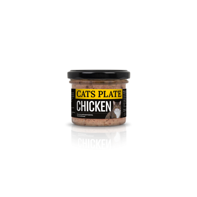 Cats Plate Chicken 100g