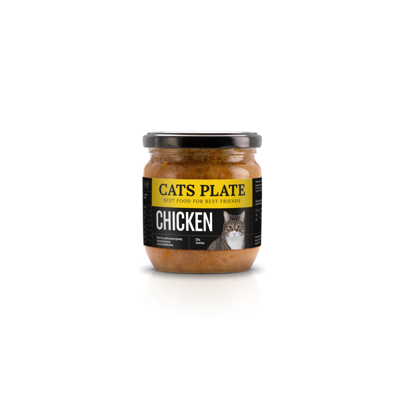 Cats Plate Chicken 360g