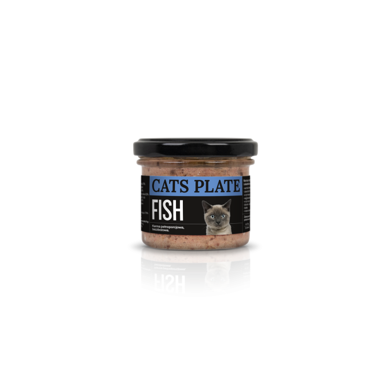 Cats Plate Fish 100g
