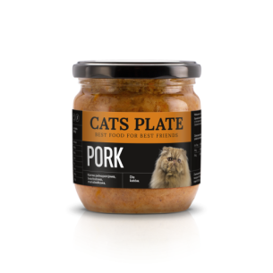 Karma mokra dla kota Cats Plate Pork Wieprzowina 360 g