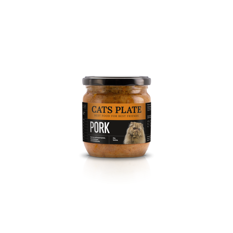 Cats Plate Pork 360g
