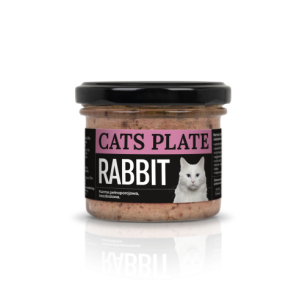 Karma mokra dla kota Cats Plate Rabbit Królik 100 g