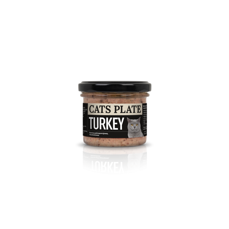 Cats Plate Turkey 100g