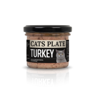 Cats Plate Turkey 100g