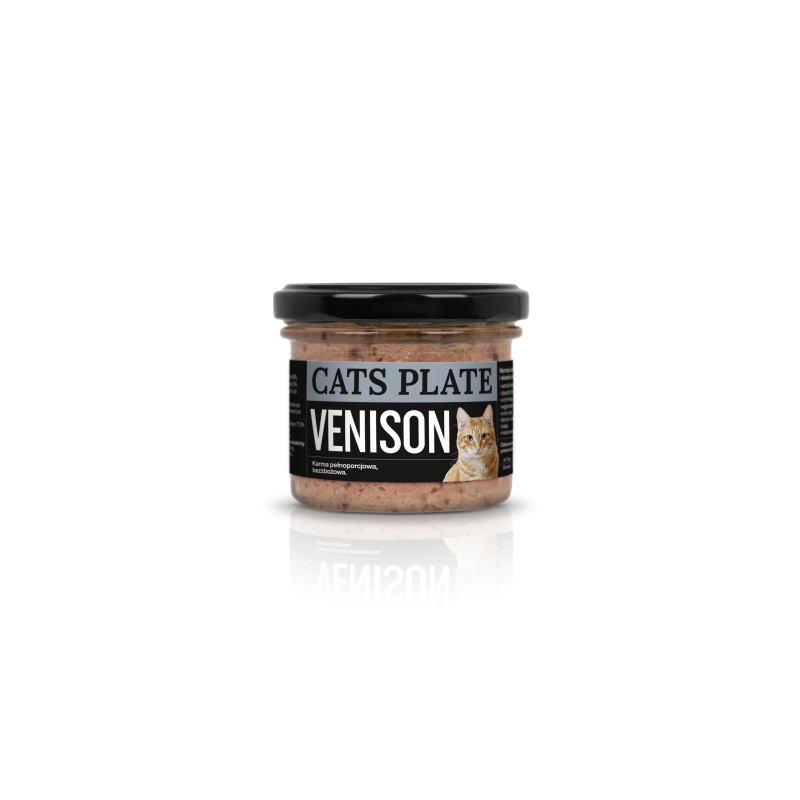 Cats Plate Venison 100g