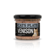 Cats Plate Venison 100g
