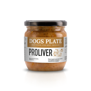 Karma mokra dla psa Dogs Plate Proliver 360 g