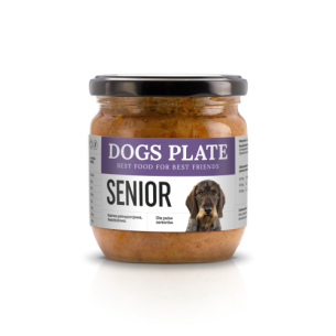 Karma mokra dla psa Dogs Plate Senior 360 g